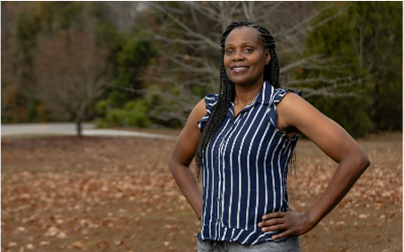 A photo of Carla, an UPLIZNA Patient Ambassador