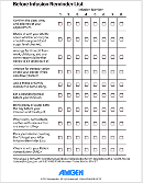 Cover image of the TEPEZZA Pre-Infusion Checklist for patients