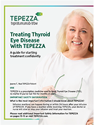 Cover image of the Treating Thyroid Eye Disease With Tepezza guide